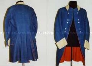 Uniformrock für Mannschaften (Nachbildung), Infanterie-Regiment No. 35, Preußen