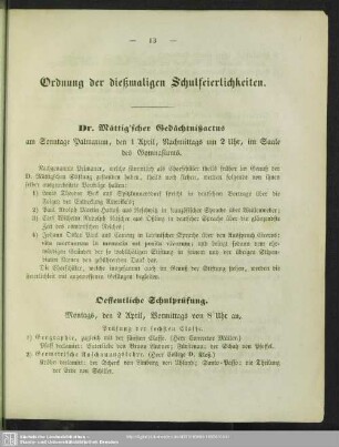 Oeffentliche Schulprüfung