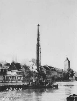Wehr Calbe/Saale im Bau