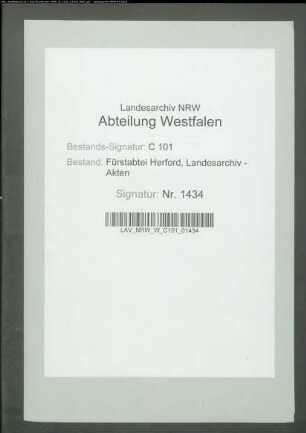 Anschreiben des Böse zur Übersendung des Kassenextrakts