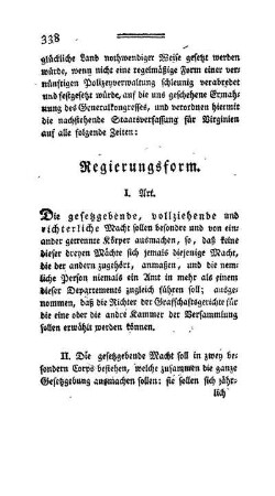 Regierungsform