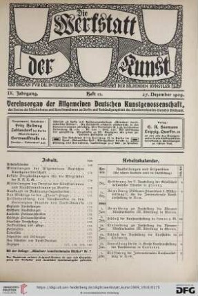 Heft 13 (27. Dezember 1909)