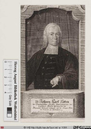 Bildnis Johann Carl Koken