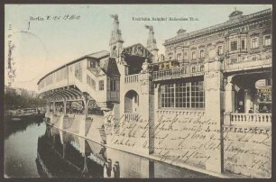 Ansichtskarte „Hochbahn Bahnhof Hallesches Thor“