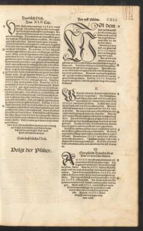 Volgt der Psalter.