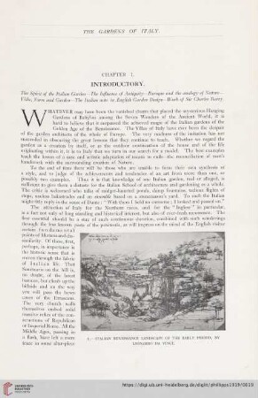 Chapter I: Introductory