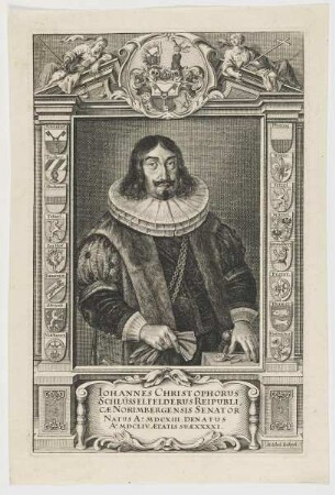 Bildnis des Iohannes Christophorus Schlüsselfelderus