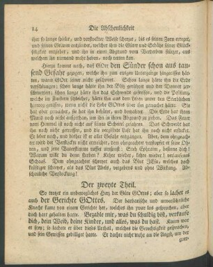 Der zweyte Theil ... der Gerichte GOttes