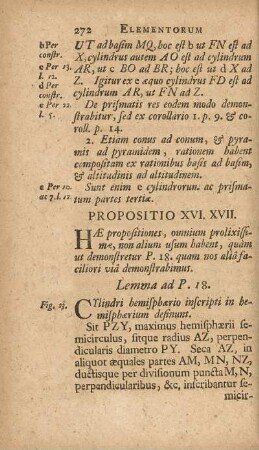 Propositio XVI. XVII.