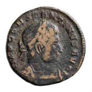 Münze, Follis, Aes 3, 316 n. Chr.