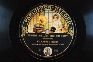 Pfeiflied aus "Das muß man sehn" / (Holländer)