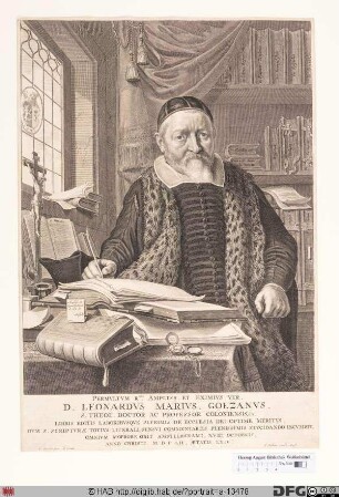 Bildnis Leonardus Marius