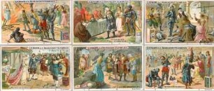 Sammelbilder (Kaufmannbilder) der Fa. C. H. Knorr Nahrungsmittelfabriken Serie: Kaethchen von Heilbronn [Käthchen]