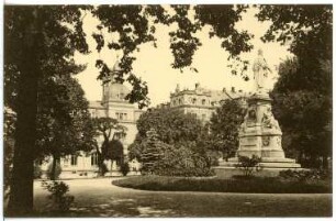 Frankenberg. Friedenspark mit Siegesdenkmal