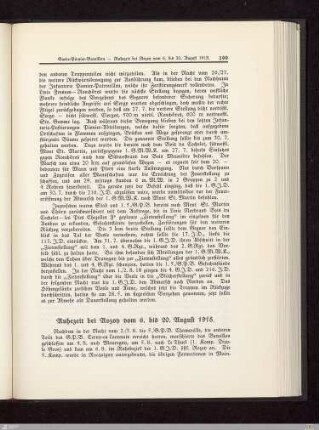 Ruhezeit bei Rozoy - August 1918