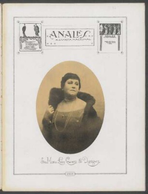 [Fotografía de] Sra. Maria Luisa Gomez de Dominguez