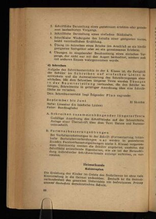 Heimatkunde