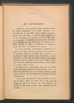 46. Las dos manos