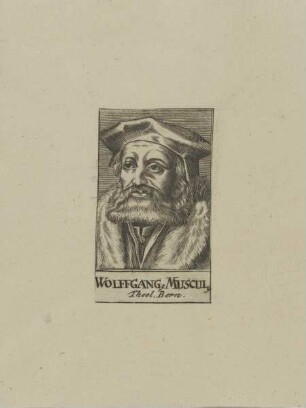 Bildnis des Wolffgangus Musculus