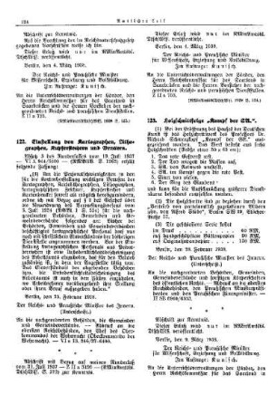 Einstellung von Kartographen, Lithographen, Kupferstechern und Druckern : [Allgemeine Verwaltungssachen] ; [Für das Reich] ; [Amtliche Erlasse] ; [Amtlicher Teil]