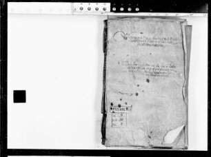 Heirat des Landgrafen Ludwig V. mit Magdalene v. Brandenburg (mit Pergament-Umschlag)