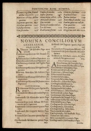 Nomina Conciliorum Generalium