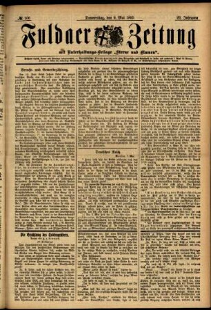 Ausgabe vom Donnerstag, den 09. Mai 1895.