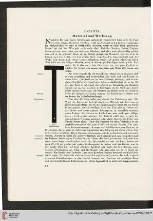 2. Kapitel: Material und Werkzeug
