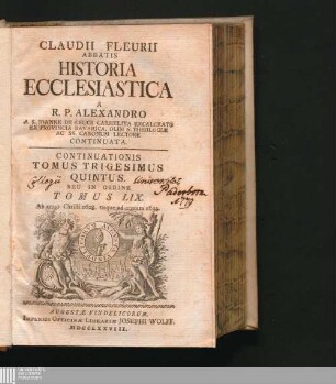 Continuationis Tomus Trigesimus Quintus. Seu In Ordine Tomus LIX.: Ab anno Christi 1628. usque ad annum 1634