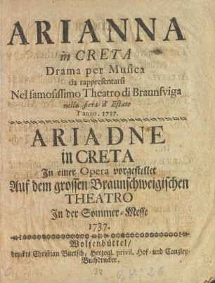Arianna in Creta