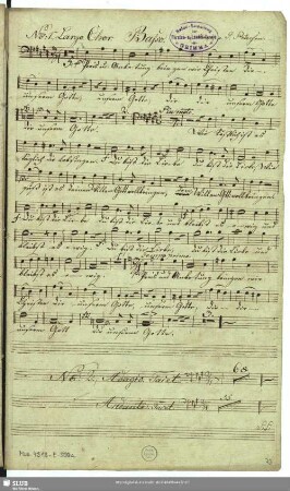 [Coro:] Basso.