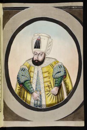 Illustration: Meḥmed III.