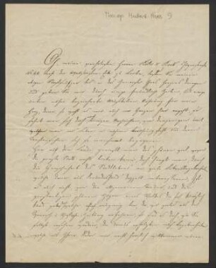 Brief an Ferdinand Mendheim, 30.06.1840