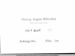 Von Ursprung und wunderlichen Herkommen des heyl. Ordens der Jesuiter : Ein schöns wunderbarlichs Büchlin vom heyl. Orden u. herkummen der Jesuiter .̤