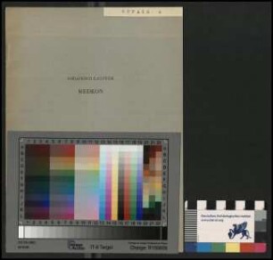 Sonderdruck AM 63/64 (1938/9) zu Medeon