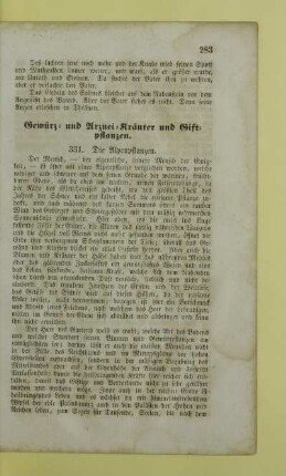 Gewürz- und Arznei-Kräuter und Giftpflanzen