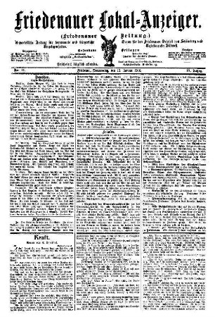 Nr. 11, 13.01.1910
