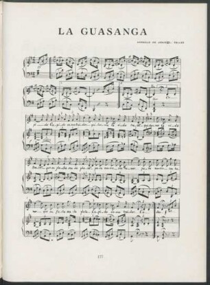 La guasanga - [Notas musicales]