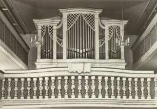 Lichtenberg b. Freiberg: Kirche. Orgel von Johann Christian Kayser