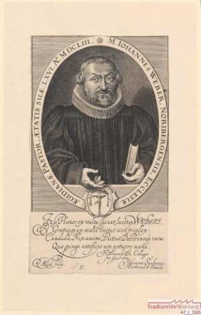 Johann Weber, Pfarrer bei St. Egidien