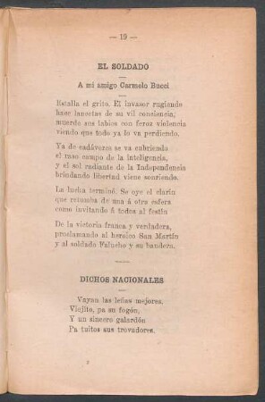 Dichos nacionales