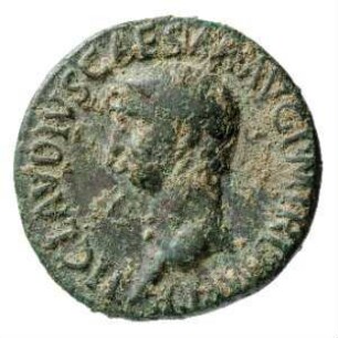 Münze, As, 50 - 54 n. Chr.