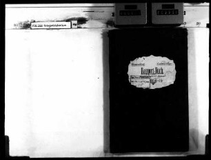 Generalstab. Kadettencorps-Rapportbuch