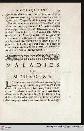 Maladies et medecine