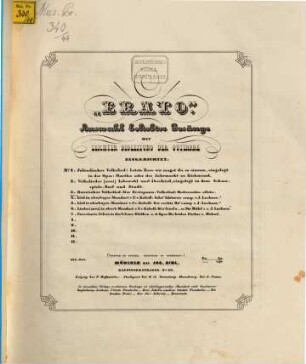 Erato : Auswahl beliebter Gesänge mit leichter Begleitung der Guitarre, 3. Russisches Volkslied : Der Dreispann