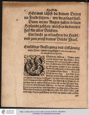 Einfältige Außlegung und Erklärung