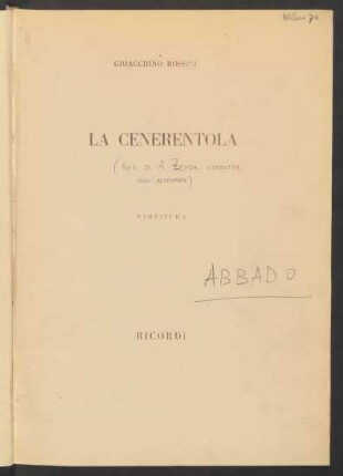 La Cenerentola
