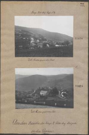 Zell-Kirche gegen den Grat