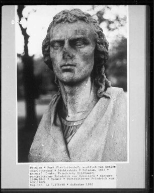 Dichterhain — Portraitherme Friedrich von Schillers