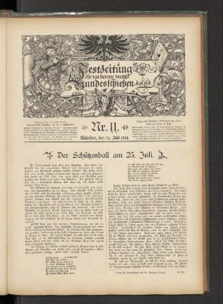 Nr. 11. München, den 31. Juli 1881.